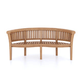 Teak Oval 2-3m Extending Table 4cm Top (2 San Francisco Chair, 2 San Francisco Bench) Free Cushions.