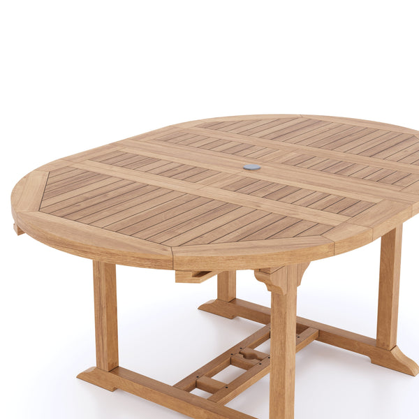 120cm to 170cm Round to Oval Extending Table